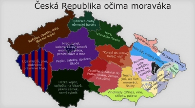 ČR očima moraváka | Vtipné obrázky - obrázky.vysmátej.cz