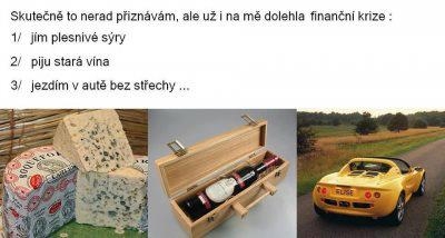 Síla ekonomické krize | Vtipné obrázky - obrázky.vysmátej.cz