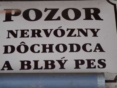 Upřímné upozornění | Vtipné obrázky - obrázky.vysmátej.cz